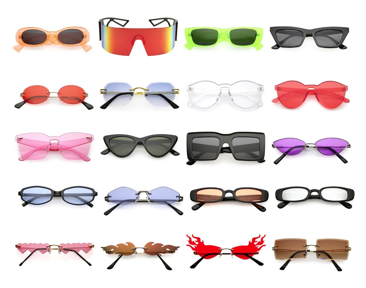 Festival Sunglasses Wholesale Bulk Lot Womens Shades Wholesale 36 PCS