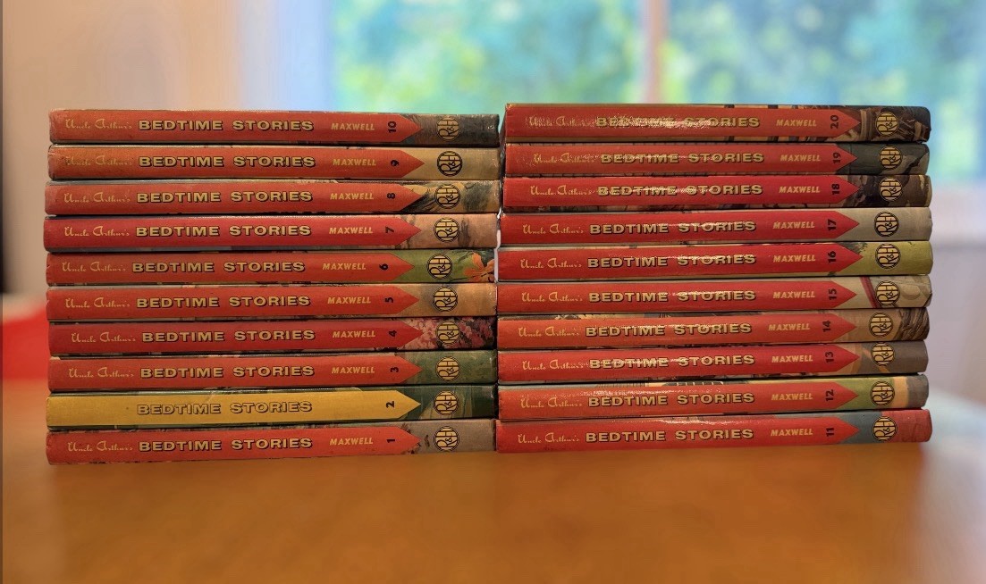 Uncle Arthur\'s Bedtime Stories Complete Set Book Lot Volume 1-20 Maxwell 1964-68 Uncle Arthur\'s Bedtime Stories Complete Set Book Lot Volume 1-20 Maxwell 1964-68