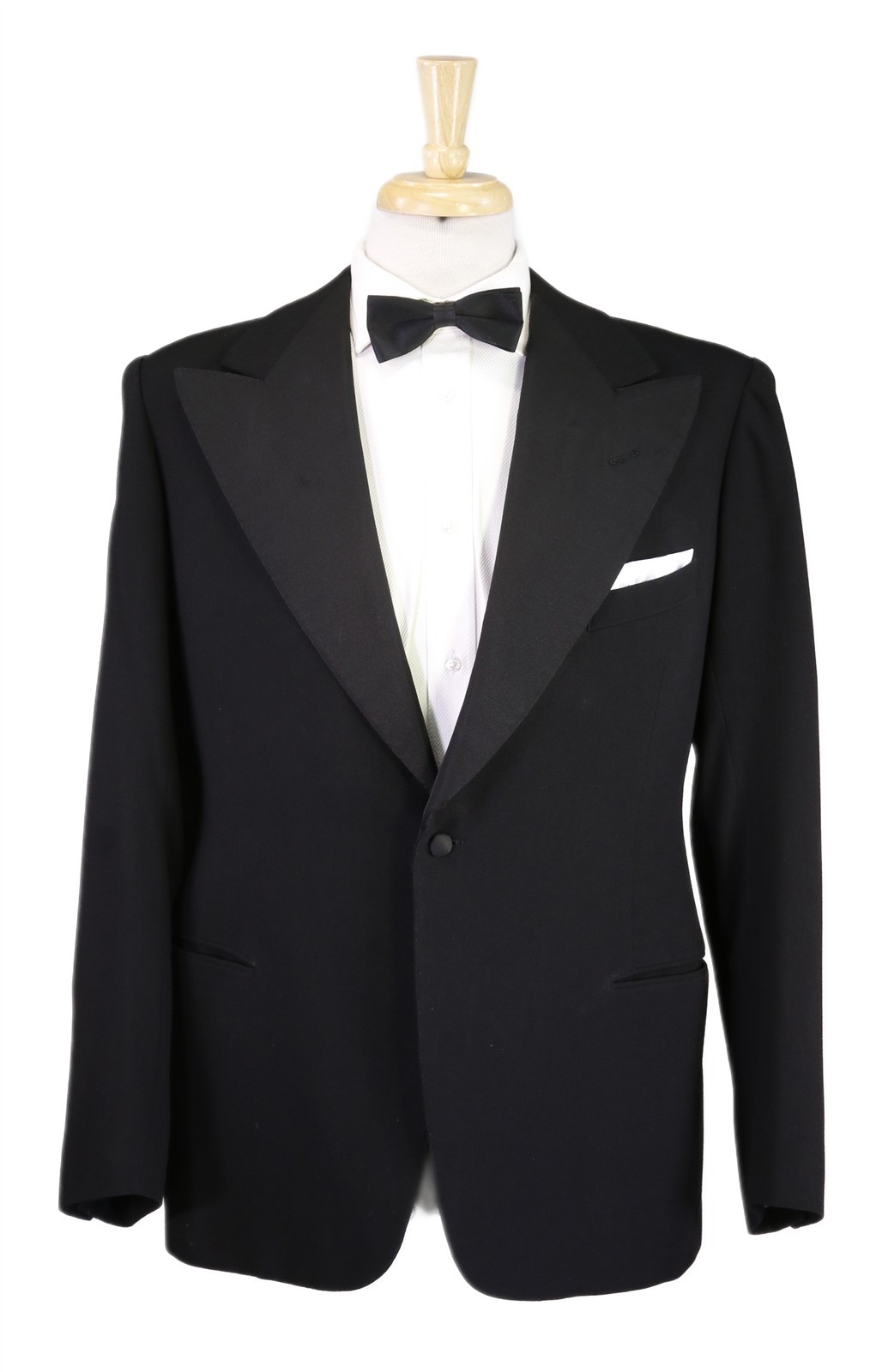 Vintage 1930s Bespoke in Genova Italy Tuxedo Formal Blazer Jacket 40R