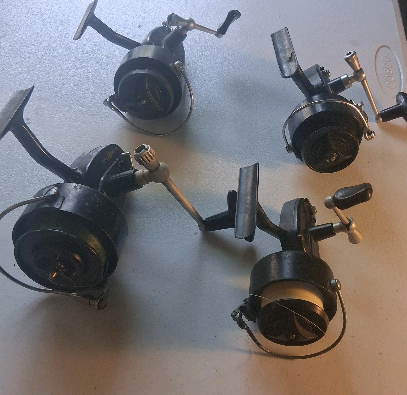 4 Lot Set of Garcia Mitchell Spinner Fishing Reels Made In France
