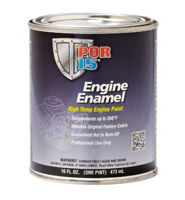 Absolute Coatings 42268 Engine Enamel Chevy Orange - Pint
