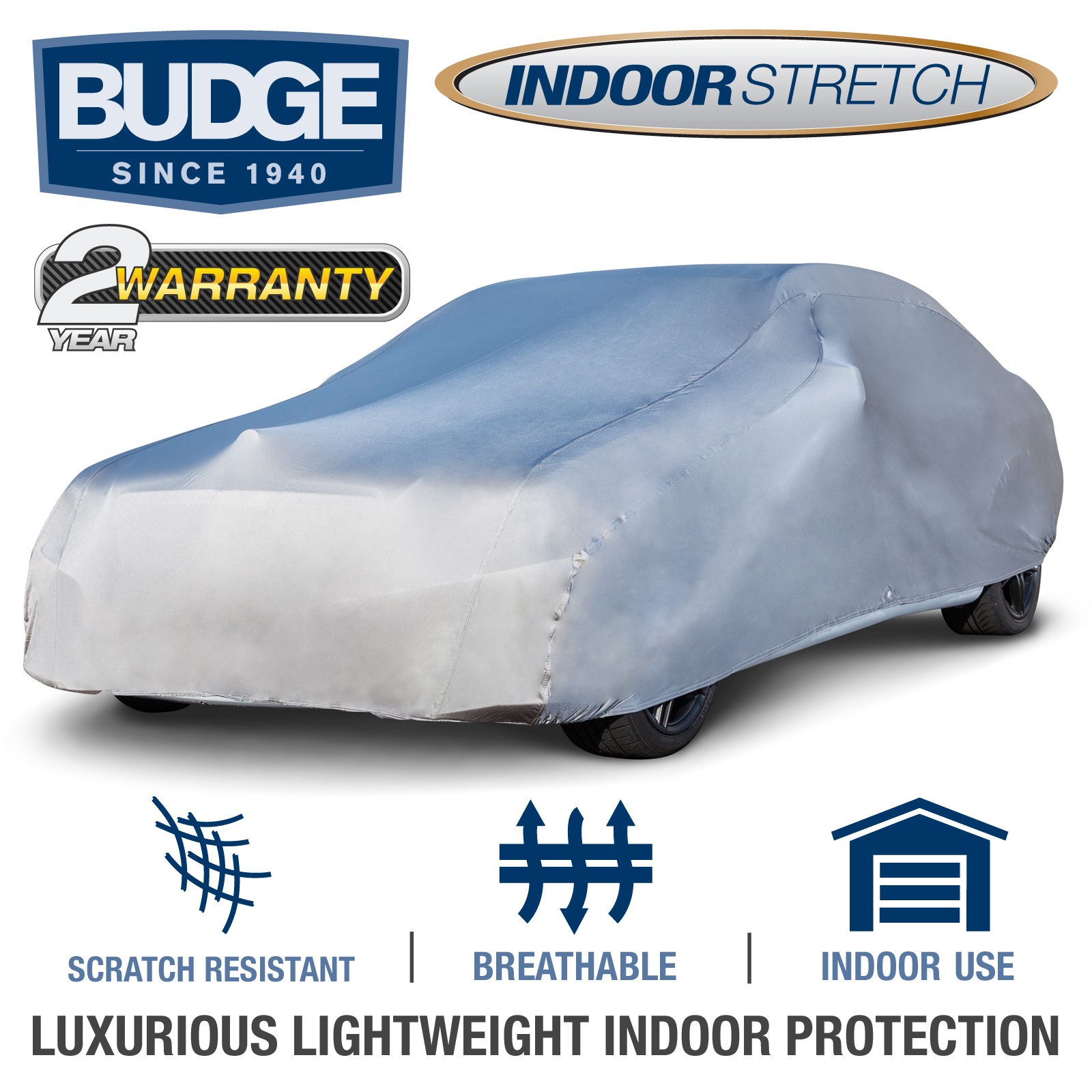 Indoor Stretch Car Cover Fits Ford Taurus 2013 | UV Protect | Breathable