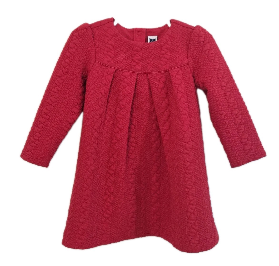 JANIE AND JACK Red Holiday Dress Size 18-24 Months