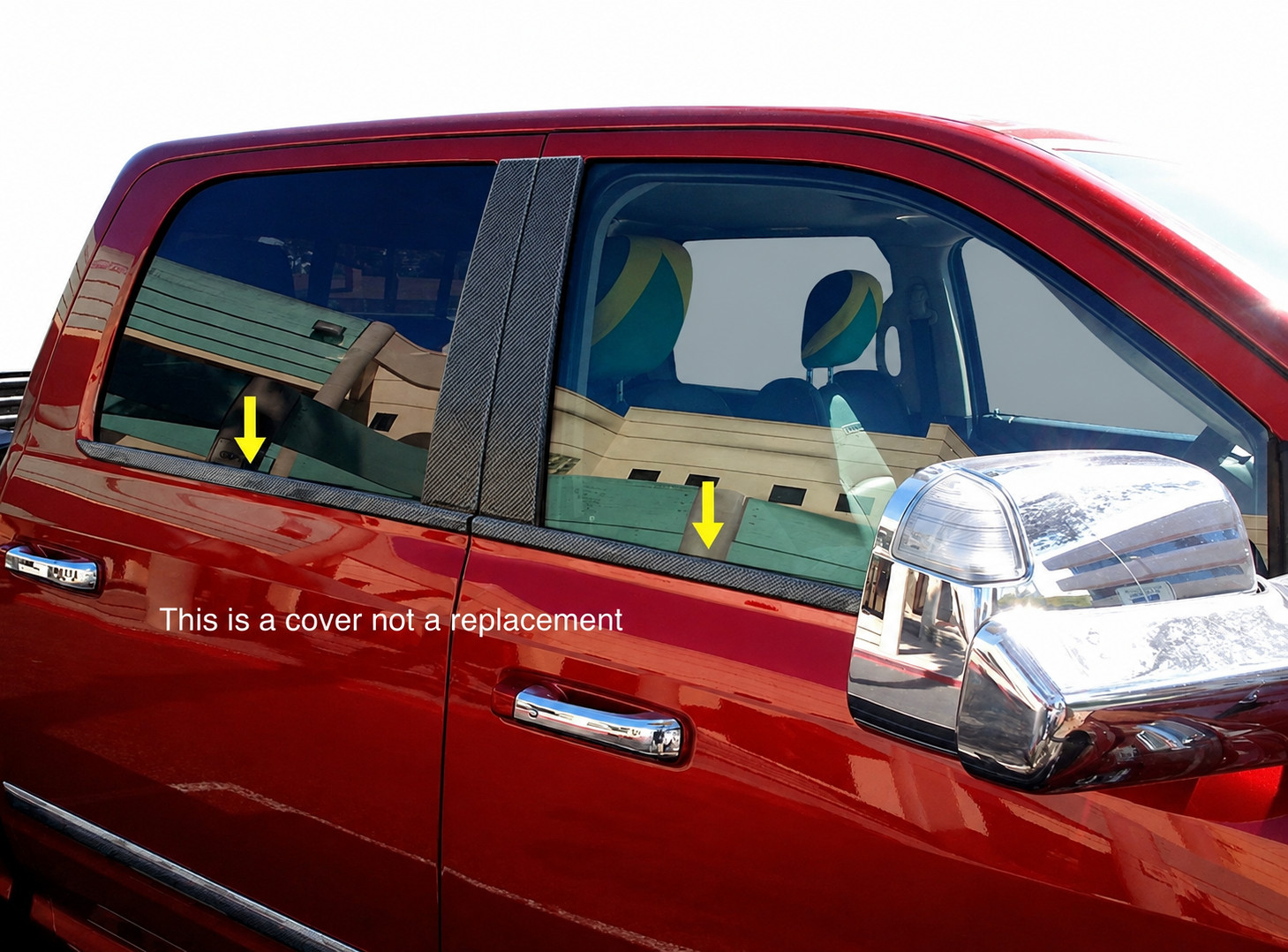 fit:2004-2008 DODGE RAM QUAD CAB Window Sill Trim Carbon Fiber Black 4Pc fit:2004-2008 DODGE RAM QUAD CAB Window Sill Trim Carbon Fiber Black 4Pc