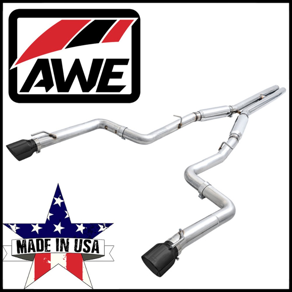 AWE Tuning Track Cat-Back Exhaust System fit 2015-2023 Dodge Charger SRT Hellcat