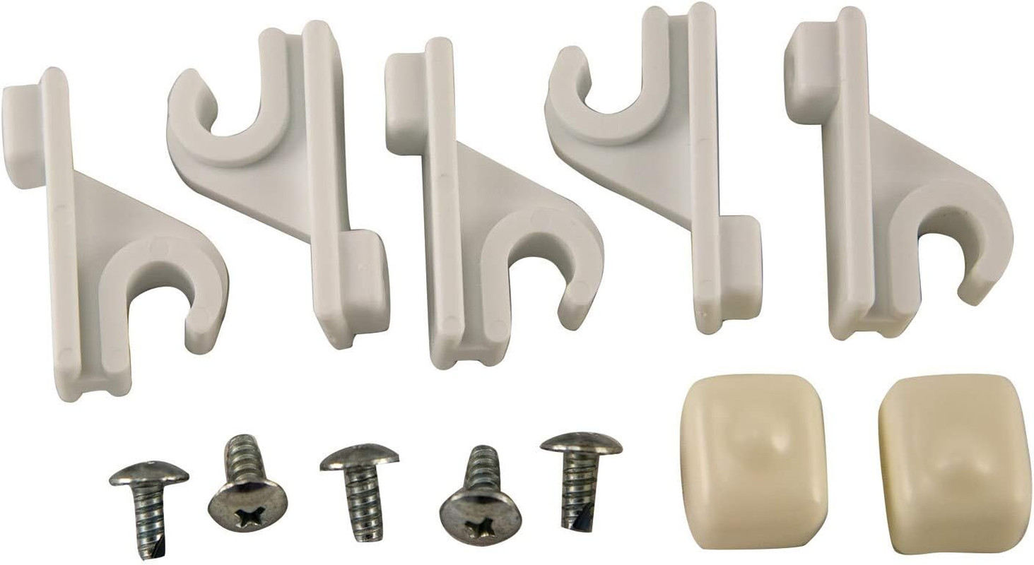Schulte 1464666511 Adjustable Pole Clips and Caps