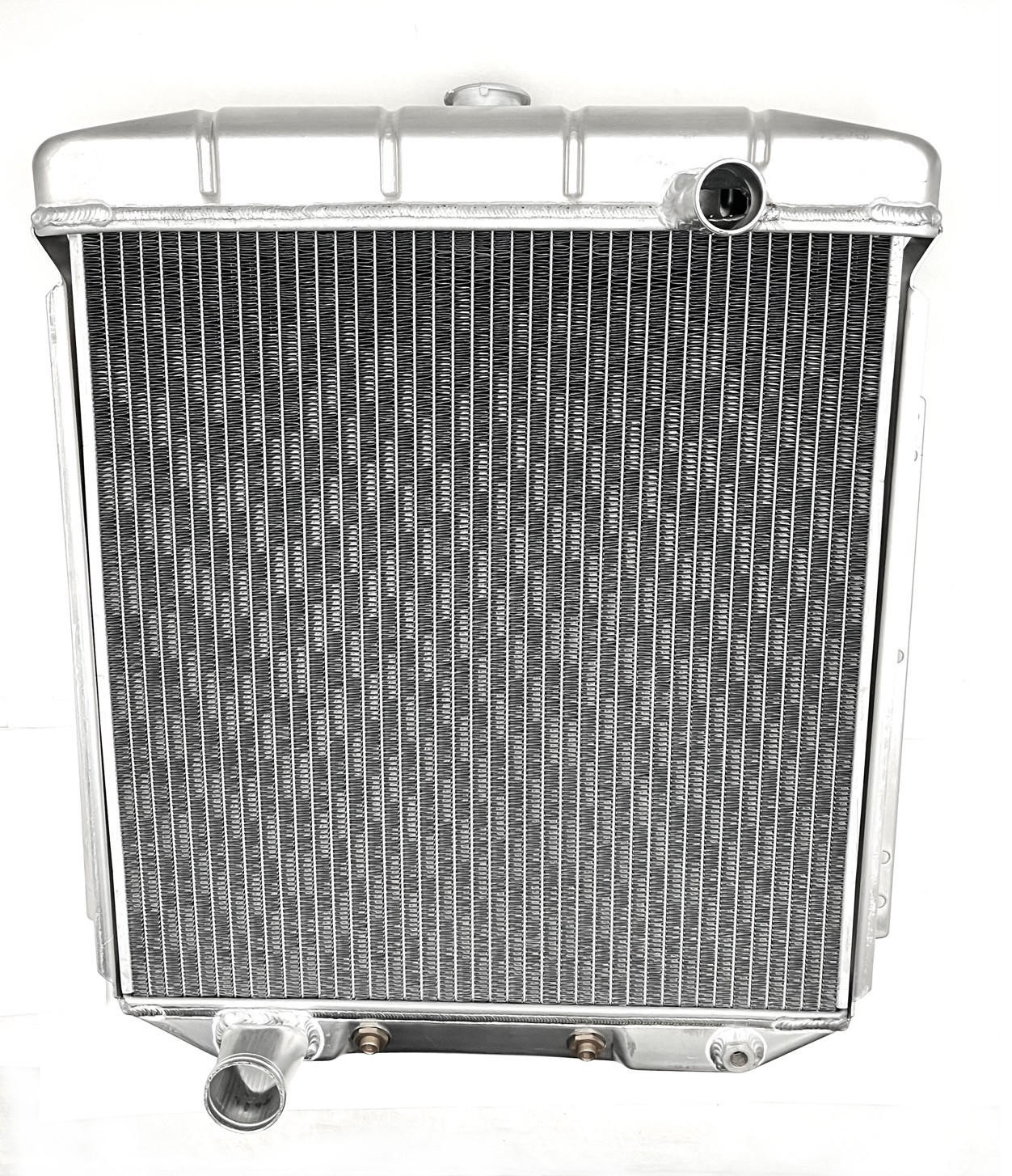 1954-56 Ford Mercury Radiator Fairlane Skyliner Monterey Aluminum 2 Row 1954-56 Ford Mercury Radiator Fairlane Skyliner Monterey Aluminum 2 Row