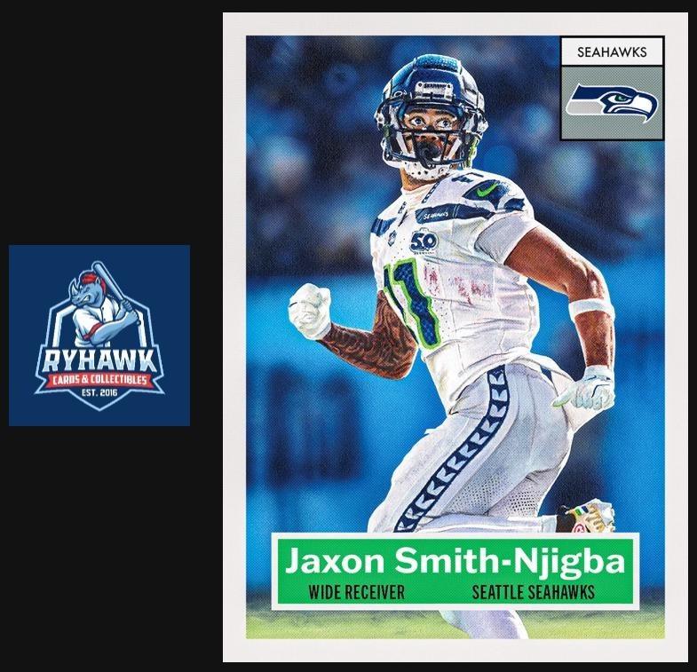 2026 Topps NFL Living Set #2 Jaxon Smith-Njigba Seattle Seahawks Presale