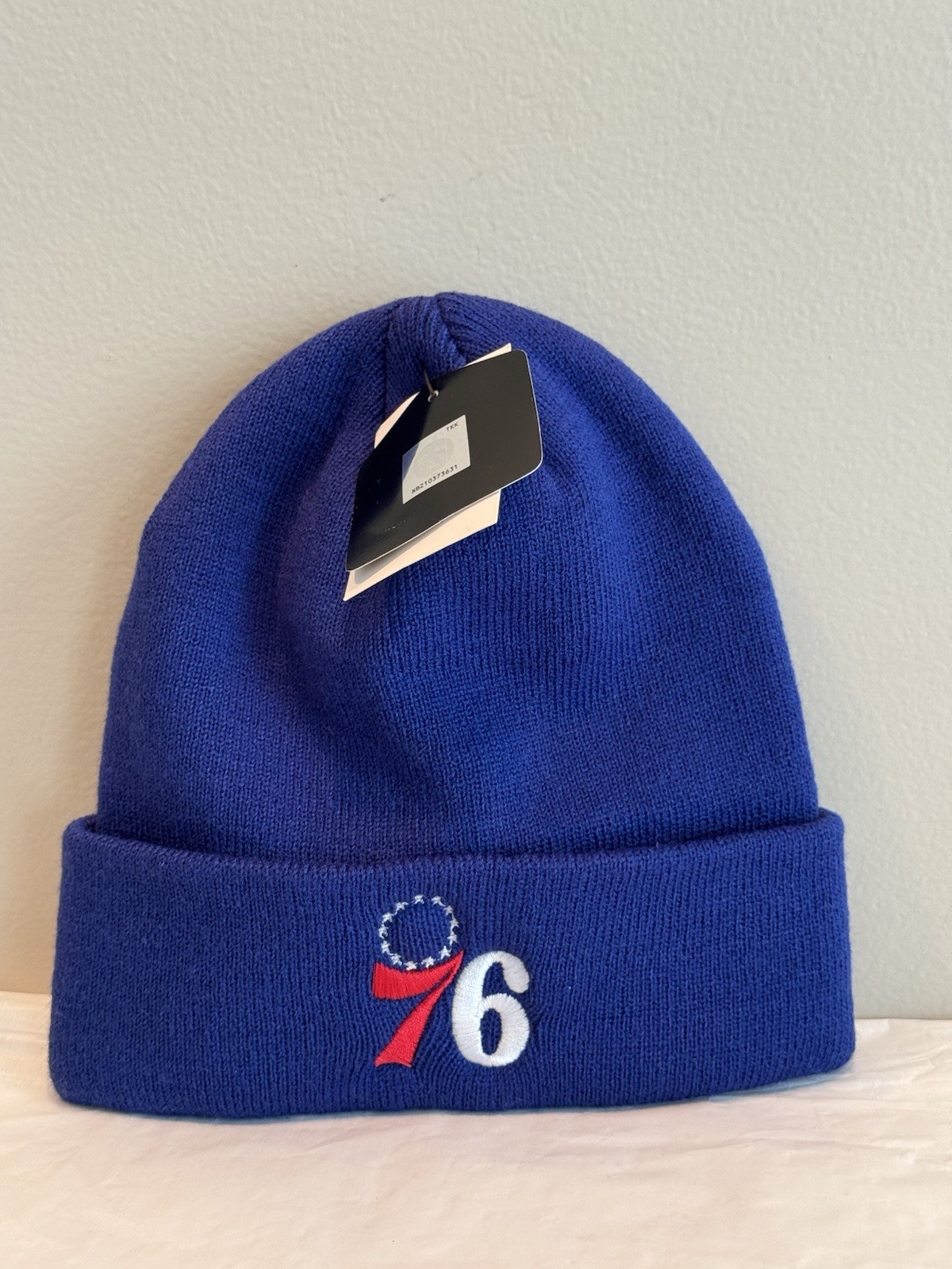 New Officially Licensed PHILADELPHIA 76ers Sixers NBA Knit Beanie Fan Favorite