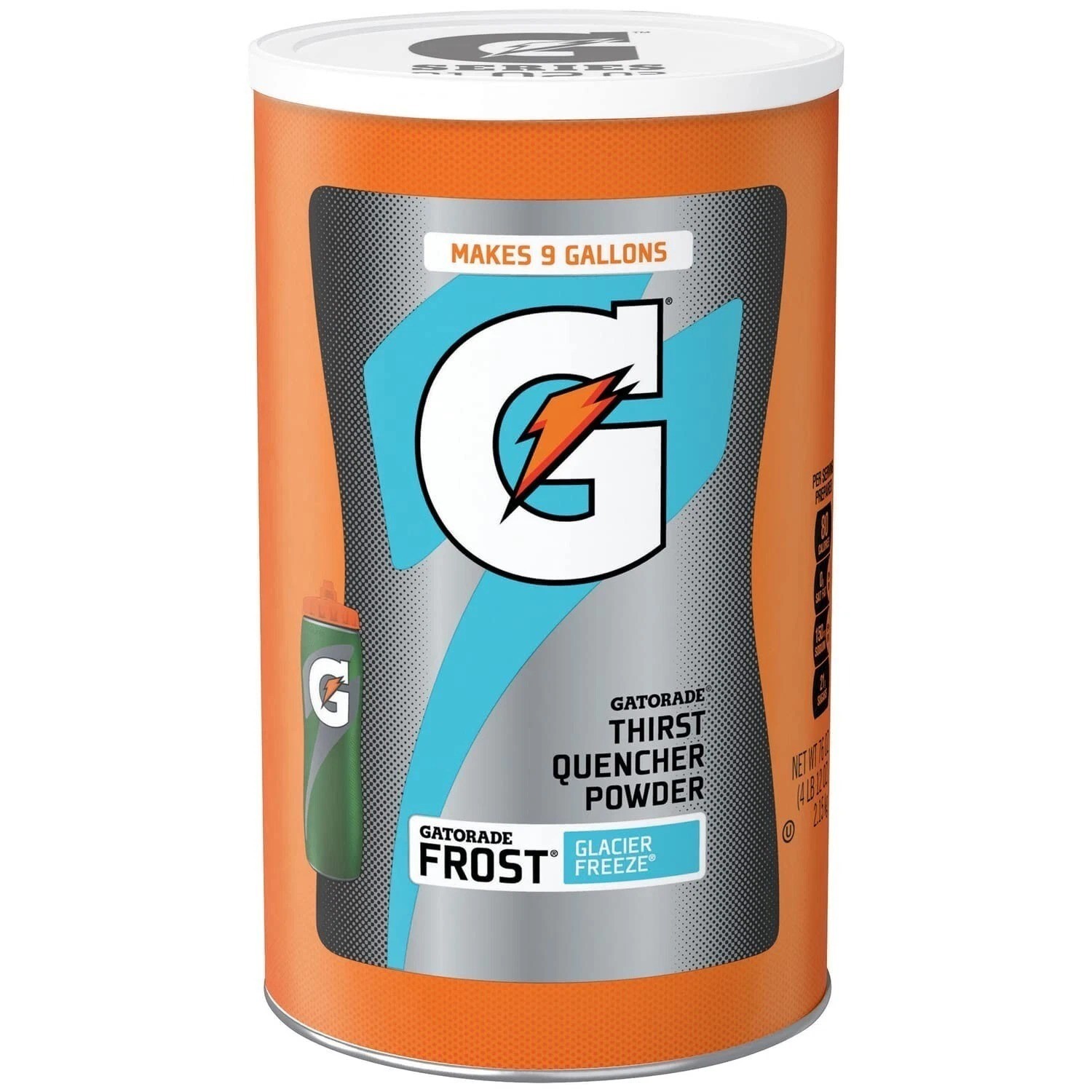 Gatorade Thirst Quencher Powder, Frost Glacier Freeze, 76.5 Ounce, Pack of 1 Gatorade Thirst Quencher Powder, Frost Glacier Freeze, 76.5 Ounce, Pack of 1