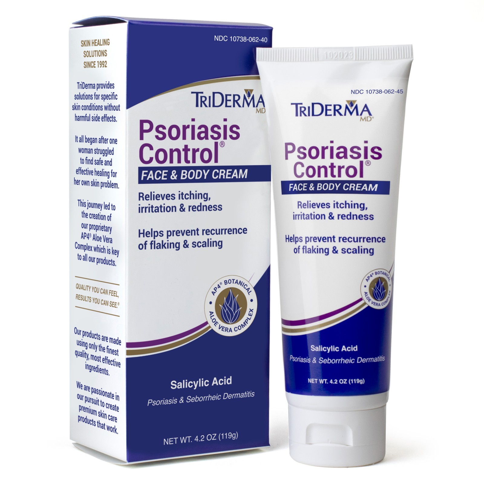 TriDerma Psoriasis Control Cream 4.2 oz Fast Itch & Flake Relief TriDerma Psoriasis Control Cream 4.2 oz Fast Itch & Flake Relief