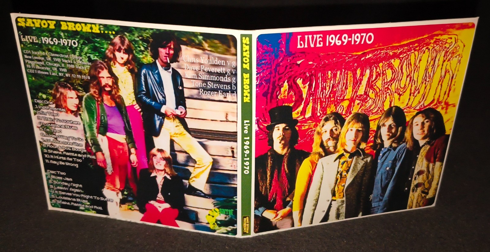Savoy Brown Live 1969-1970 Gate Fold 2CD Package NEW
