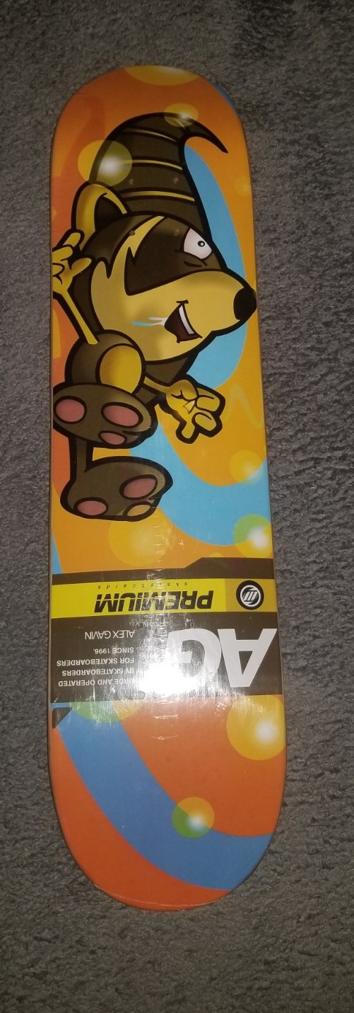 Nos Alex Gavin Premium Skateboard Very Rare 2002