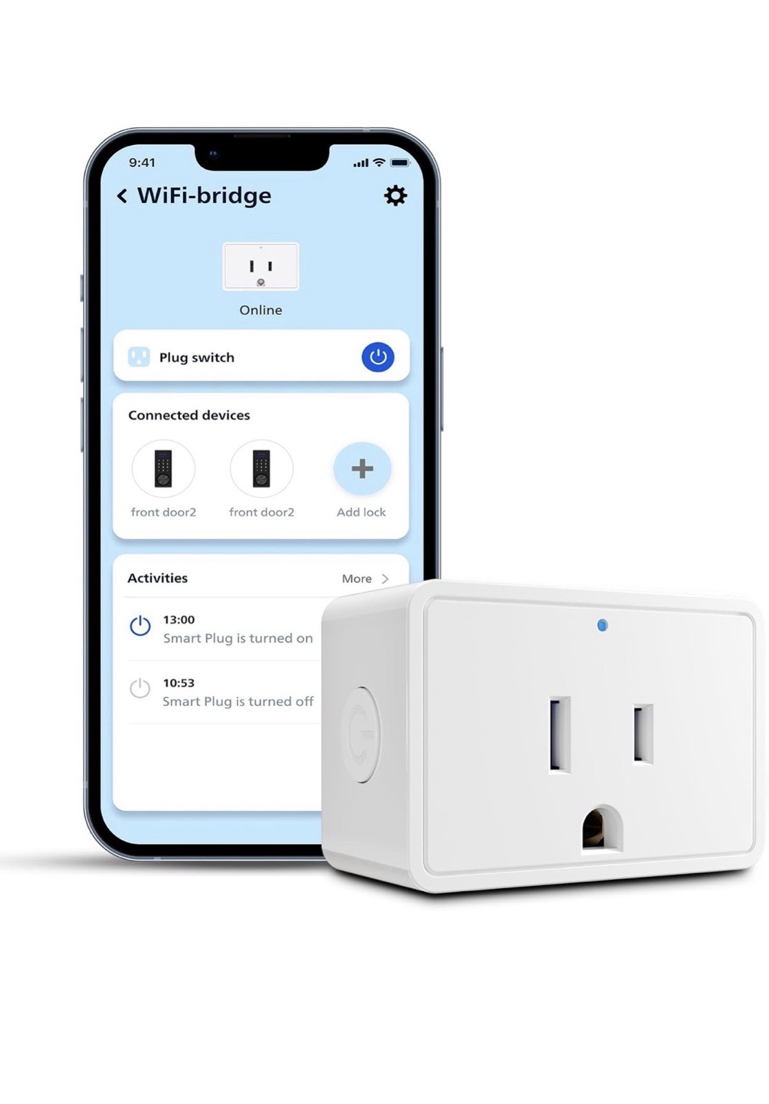 PHILIPS Bluetooth To WiFi Gateway For Smart Lock,remote Access Bridge Hub（2pack)