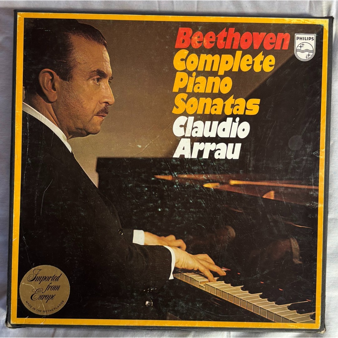Claudio Arrau - Beethoven: Complete Piano Sonatas Label Code Philips 6747 035