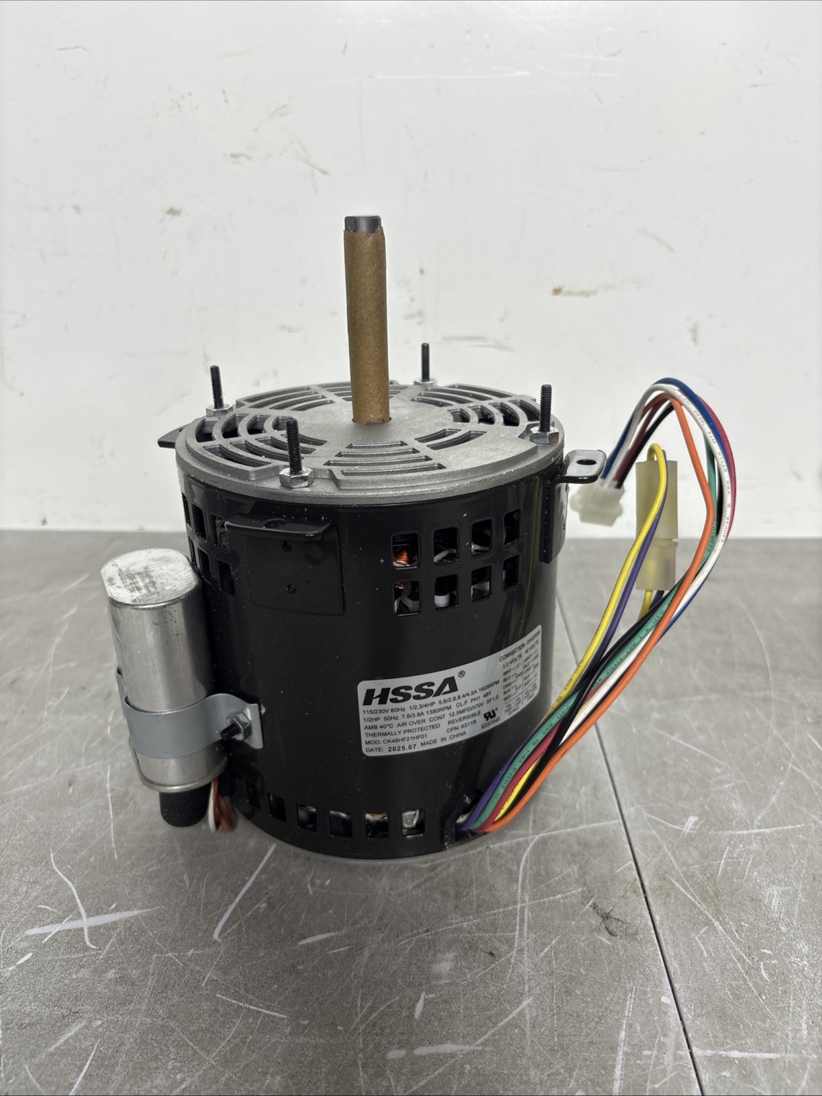Captive-Aire Motor 1/2Hp 115V Exhaust CK48HF21HF01-60-115 - Genuine OEM