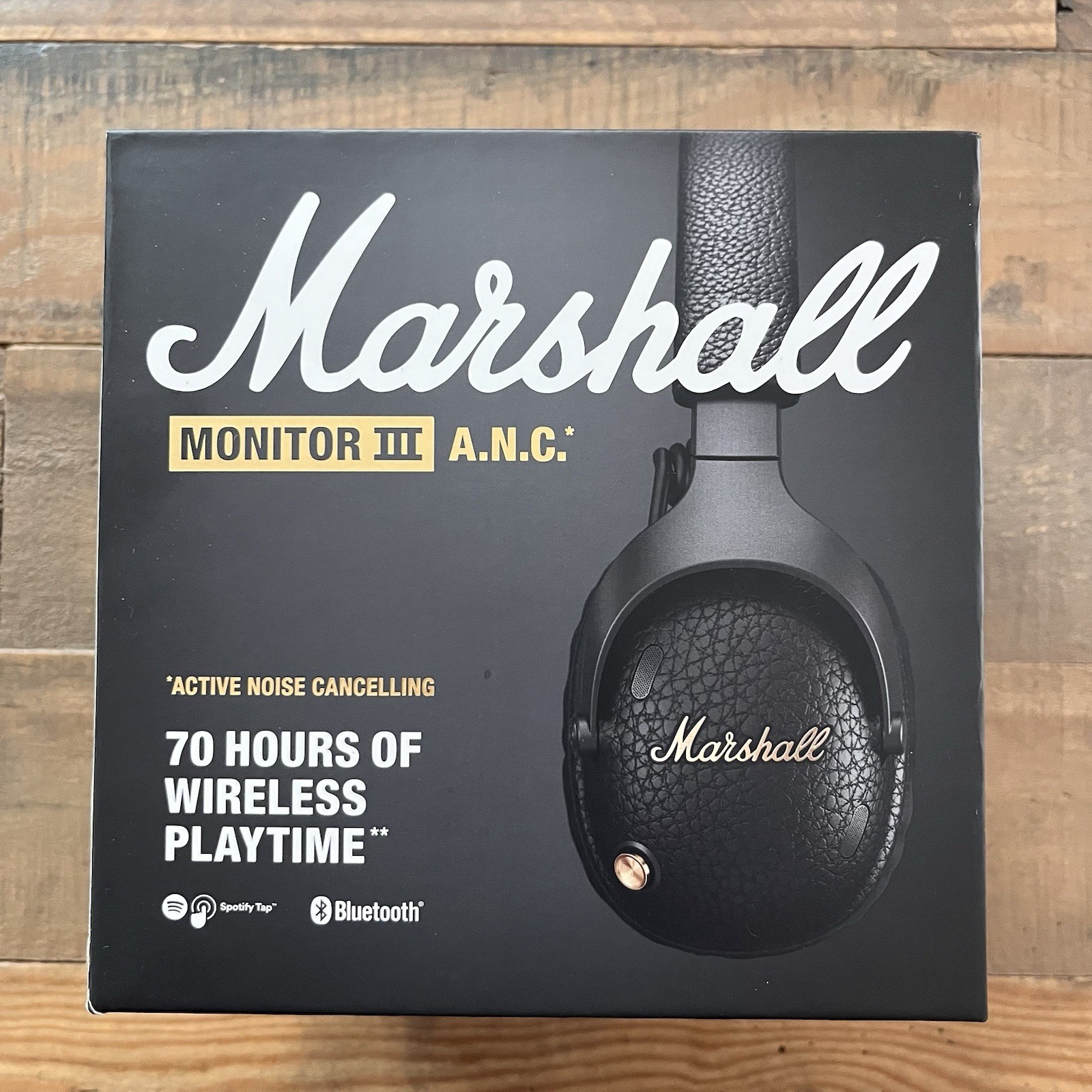 Marshall Monitor III A.N.C. Noise Cancelling Over-Ear Headphones Bluetooth New Marshall Monitor III A.N.C. Noise Cancelling Over-Ear Headphones Bluetooth New