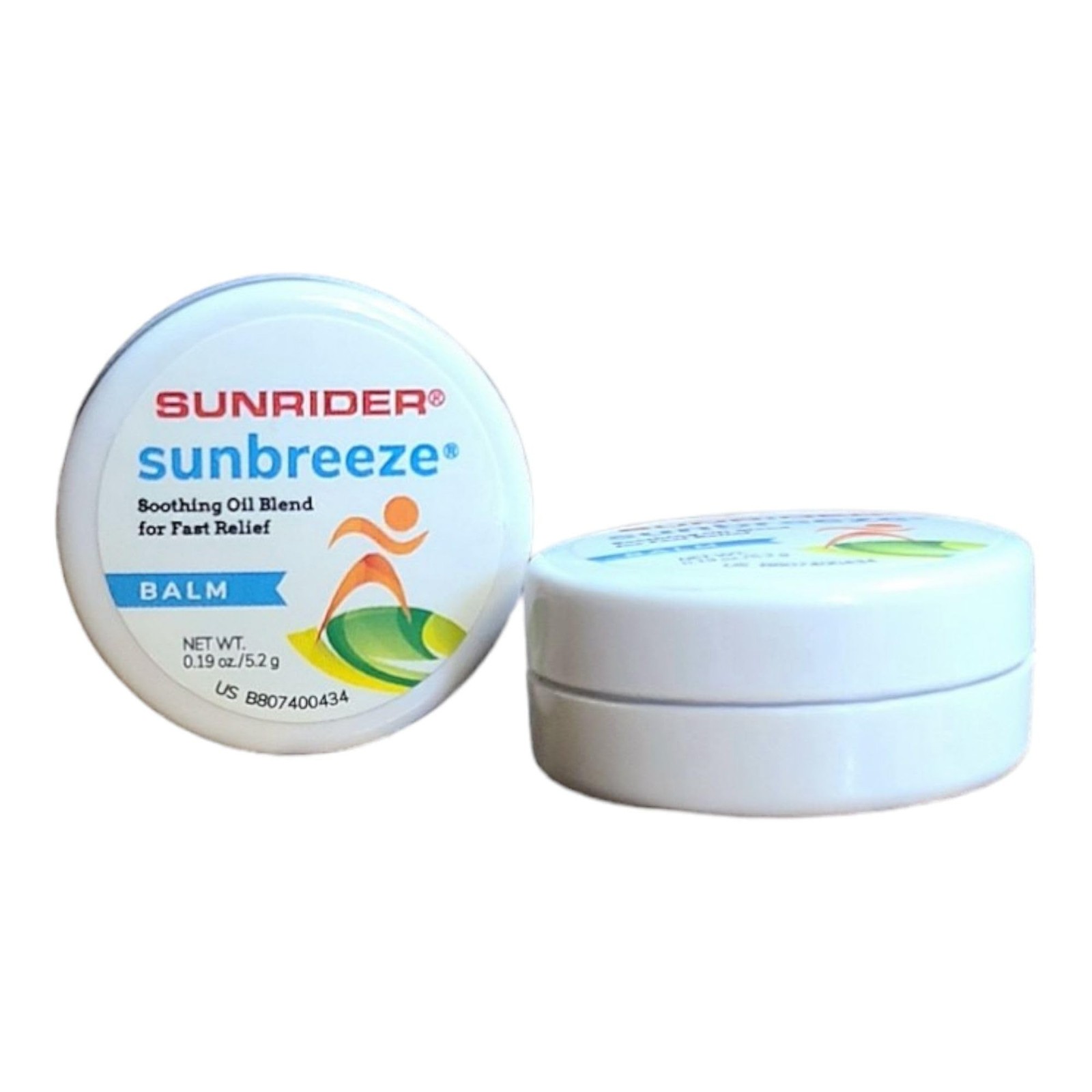 Sunbreeze Balm .19 oz Small Container by Sunrider Small Single BALM .19 Clear