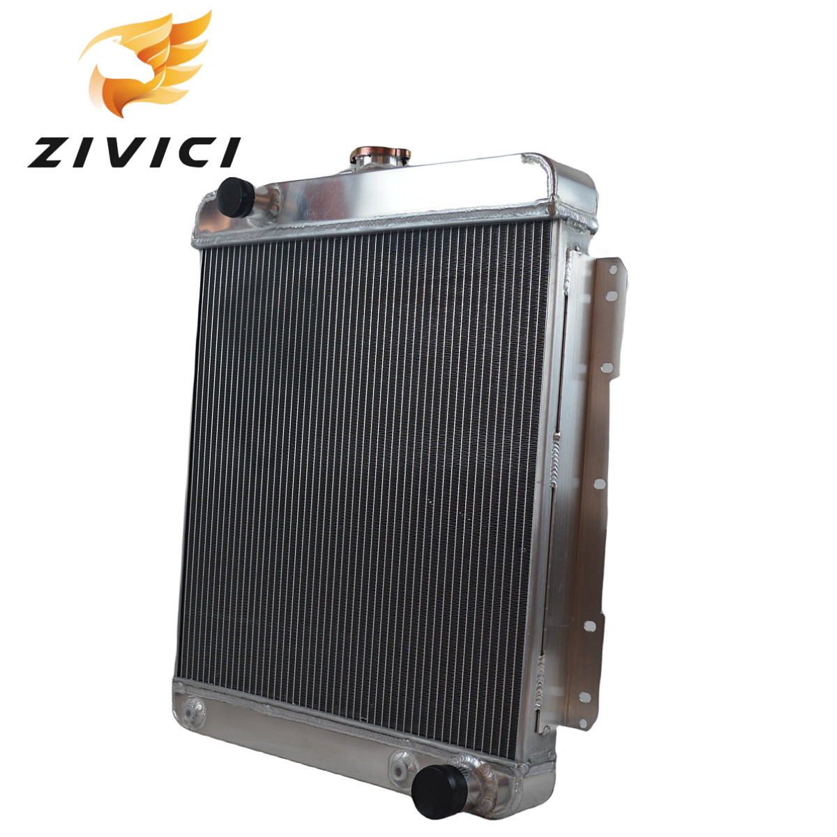 Performance Upgrade 4 Row Radiator For 1958 Classic Chevy V8 All Aluminum