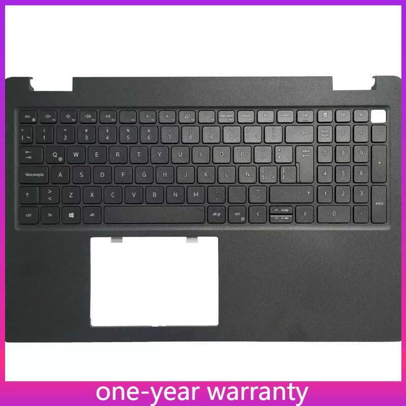 Latitude 3520 0DJP76 New Dell Latin No backlight Keyboard Upper Palmrest Cover