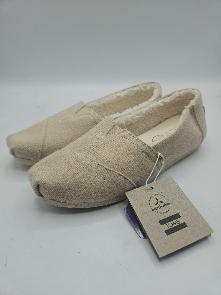 TOMS Women\'s Alpargata Repreve Loafer Flat, Dark Natural, 7.5