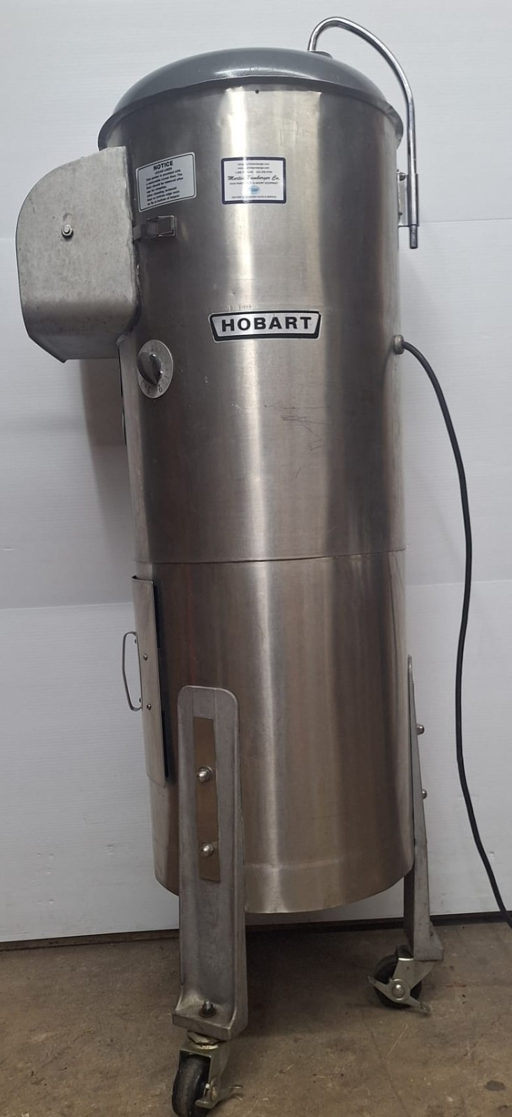 Hobart 6115-t potato Peeler