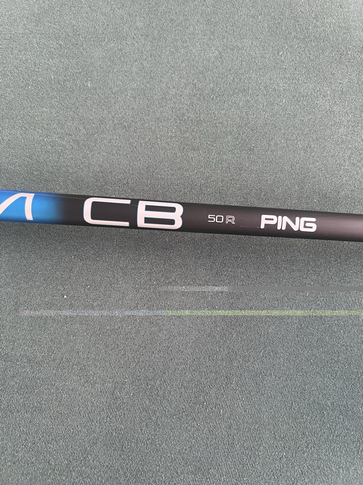 Ping Alta CB Black-Blue 50R Regular Flex Driver Shaft w/RH Tip G410-425-430-G440 Ping Alta CB Black-Blue 50R Regular Flex Driver Shaft w/RH Tip G410-425-430-G440