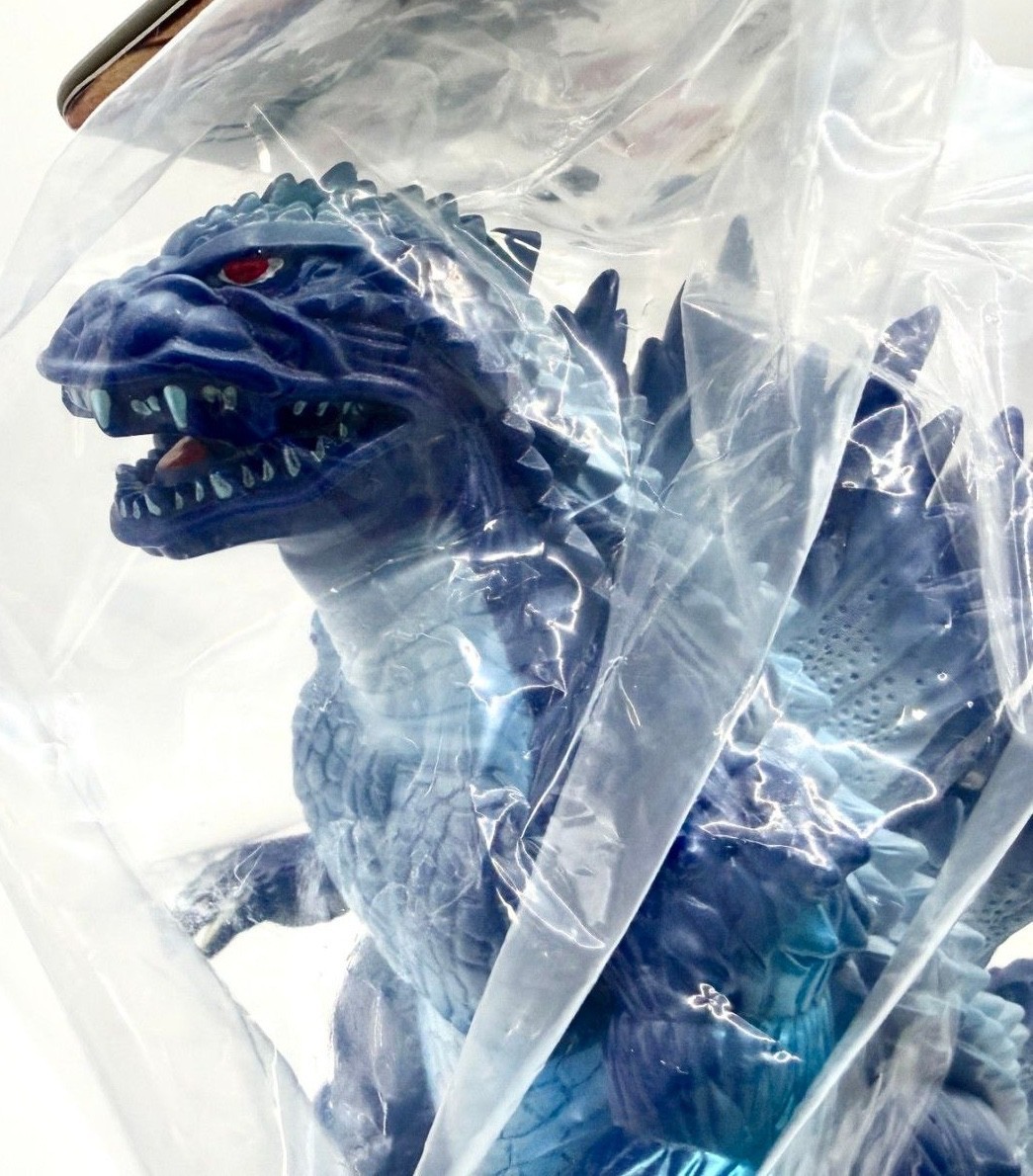 Godzilla 1999 Miregoji Marusan Japan Blue Ver. Painted Rare Vinyl Figure Sofubi