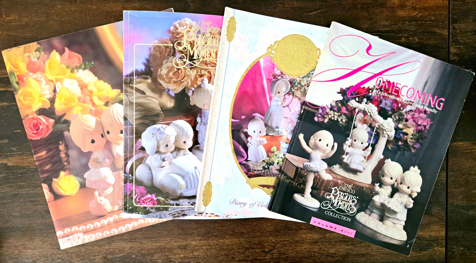 RARE 4-Lot Vintage Enesco Precious Moments Collection 1990 Illustrated Catalogs RARE 4-Lot Vintage Enesco Precious Moments Collection 1990 Illustrated Catalogs