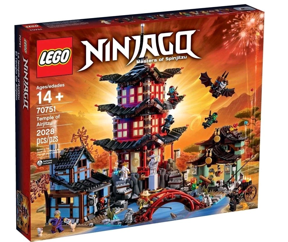 ( RETIRED)  LEGO NINJAGO Temple of Airjitzu-70751