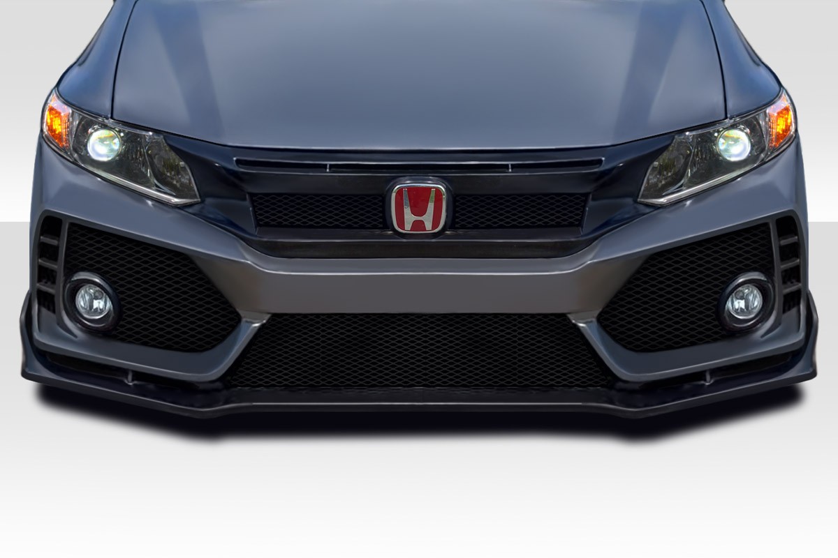 For 2012-2015 Civic Duraflex FK8 Style Front Bumper - 1 Piece