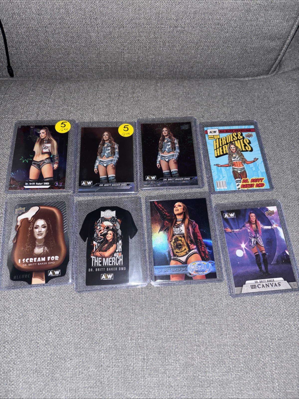 AEW Cards Lot (14) - Dr. Britt Baker DMD AEW Cards Lot (14) - Dr. Britt Baker DMD