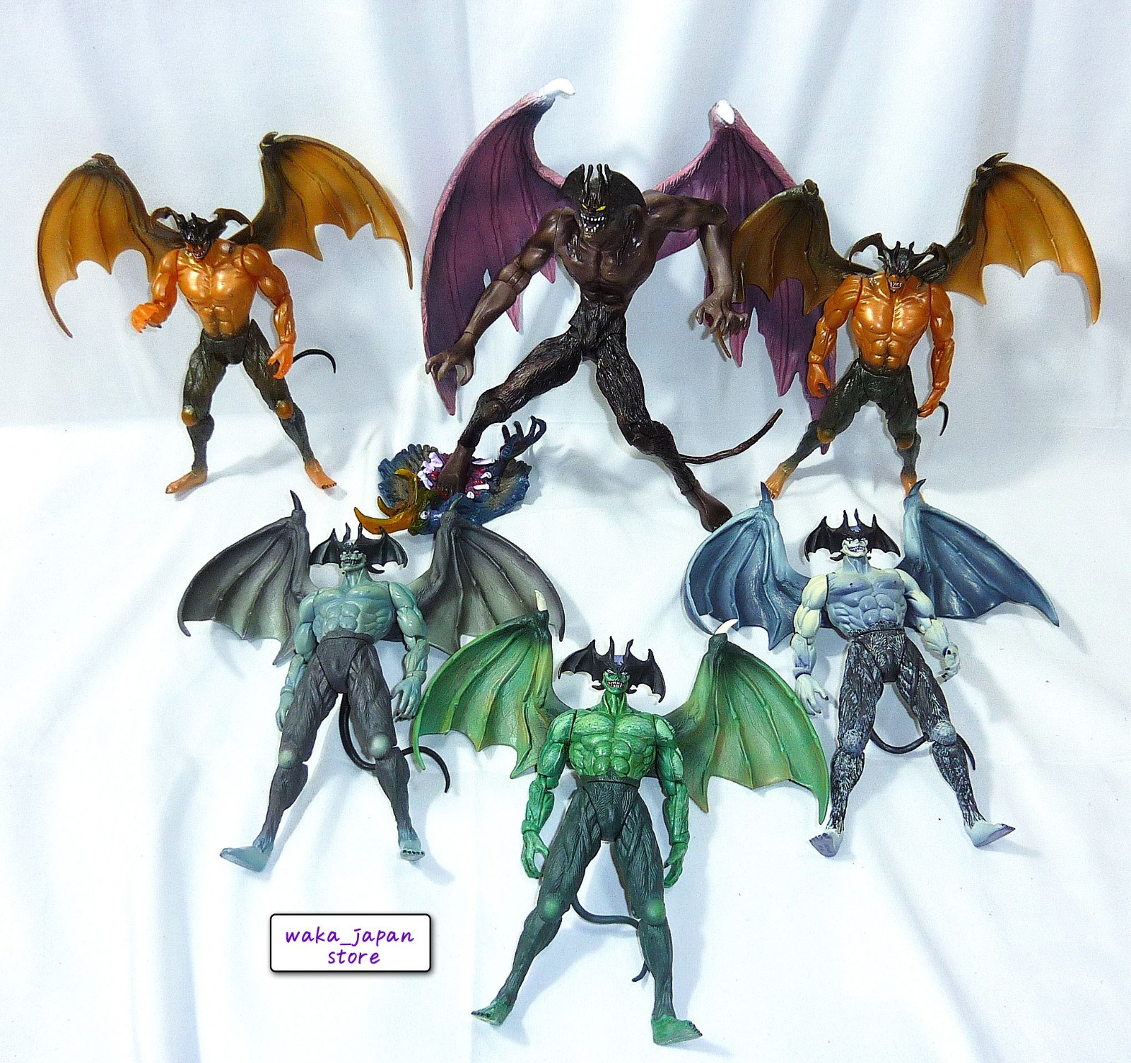 DEVILMAN Action Figure KAIYODO Devilman Kaiyodo & Medicom 6-Figure Set Vintage