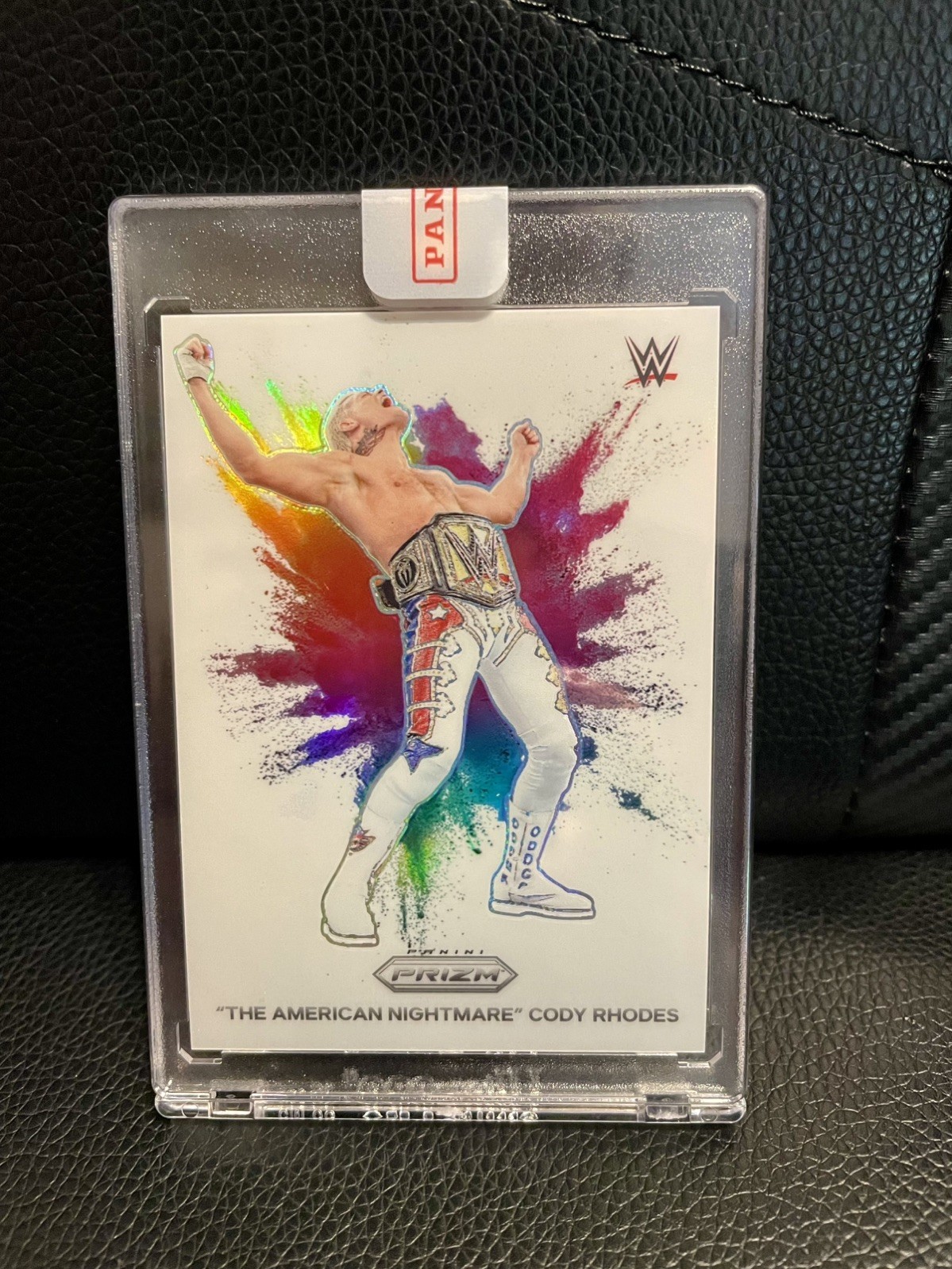 CODY RHODES 2024 PRIZM WWE COLOR BLAST SP #9 RAW THE AMERICAN NIGHTMARE