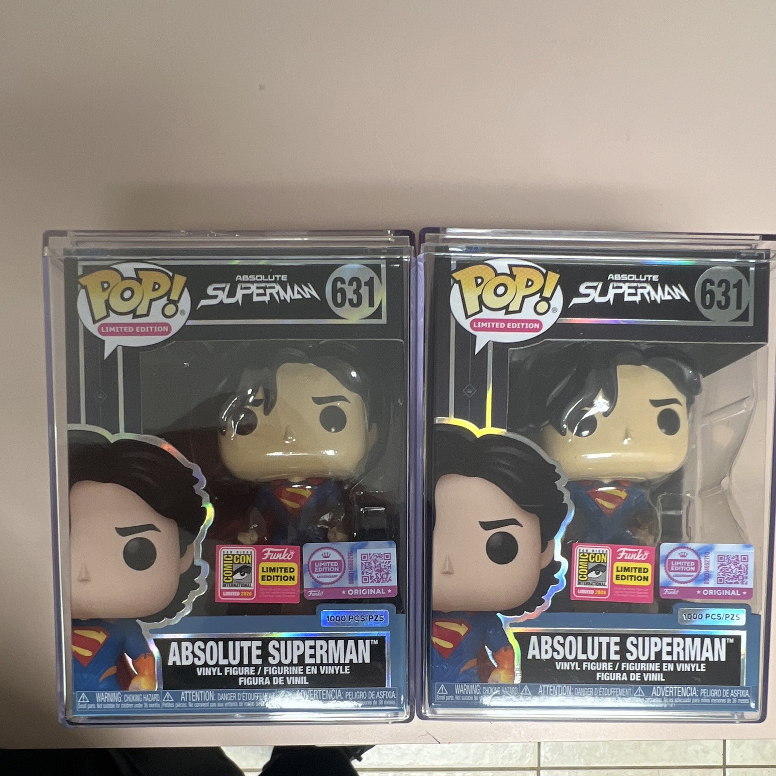Funko Pop DC Absolute Superman #631 Vinyl Figurine Limited Edition SDCC