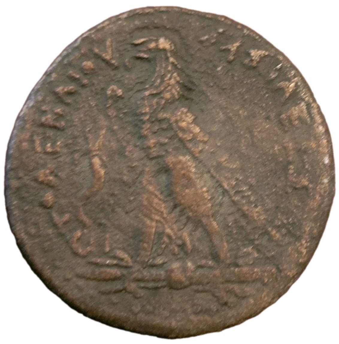 🔥*HUGE*PTOLEMY IV DRACHM-222-204 BC-40mm/65.14g-CH F/VF-ALEXANDRIA-EGYPT-ZEUS