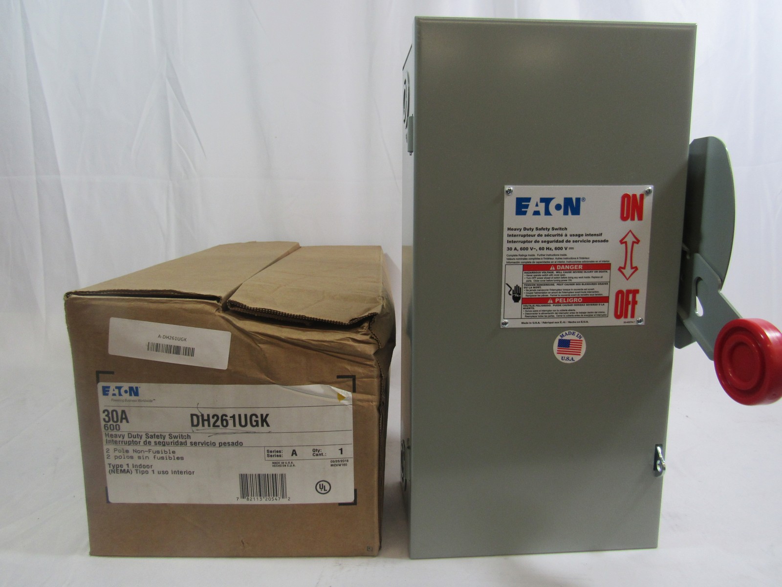 Eaton DH261UGK Heavy Duty Safety Switches