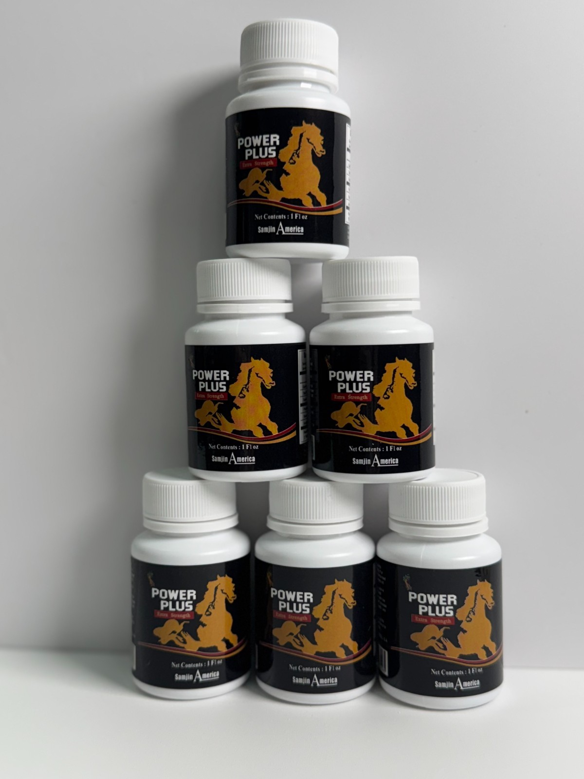 Power-Plus EX GINSENG capsules Supplement (6 Bottles)