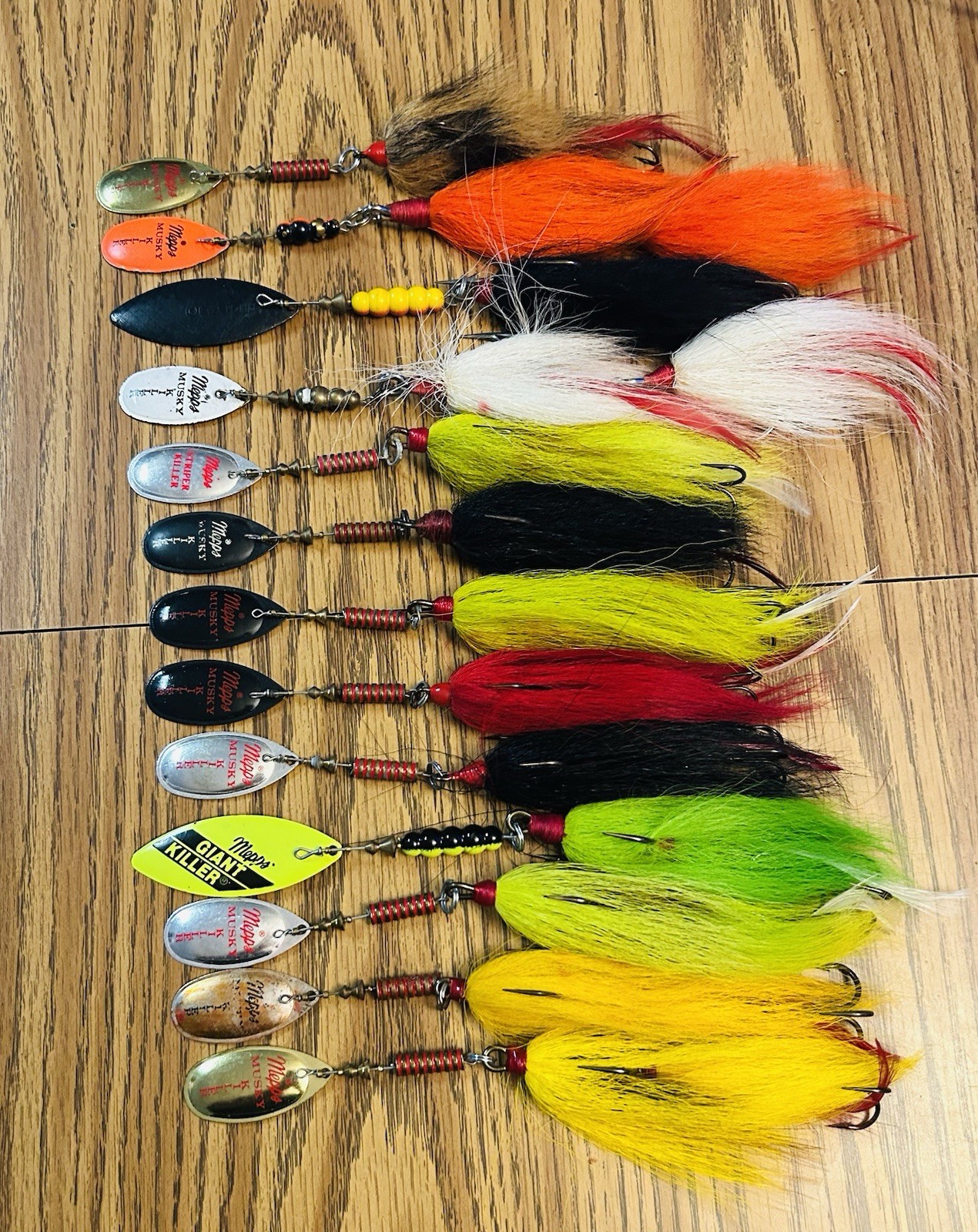 Vintage Mepps Musky killer Giant Killer Spinner Lure Lot (13) All Magnum Vintage Mepps Musky killer Giant Killer Spinner Lure Lot (13) All Magnum