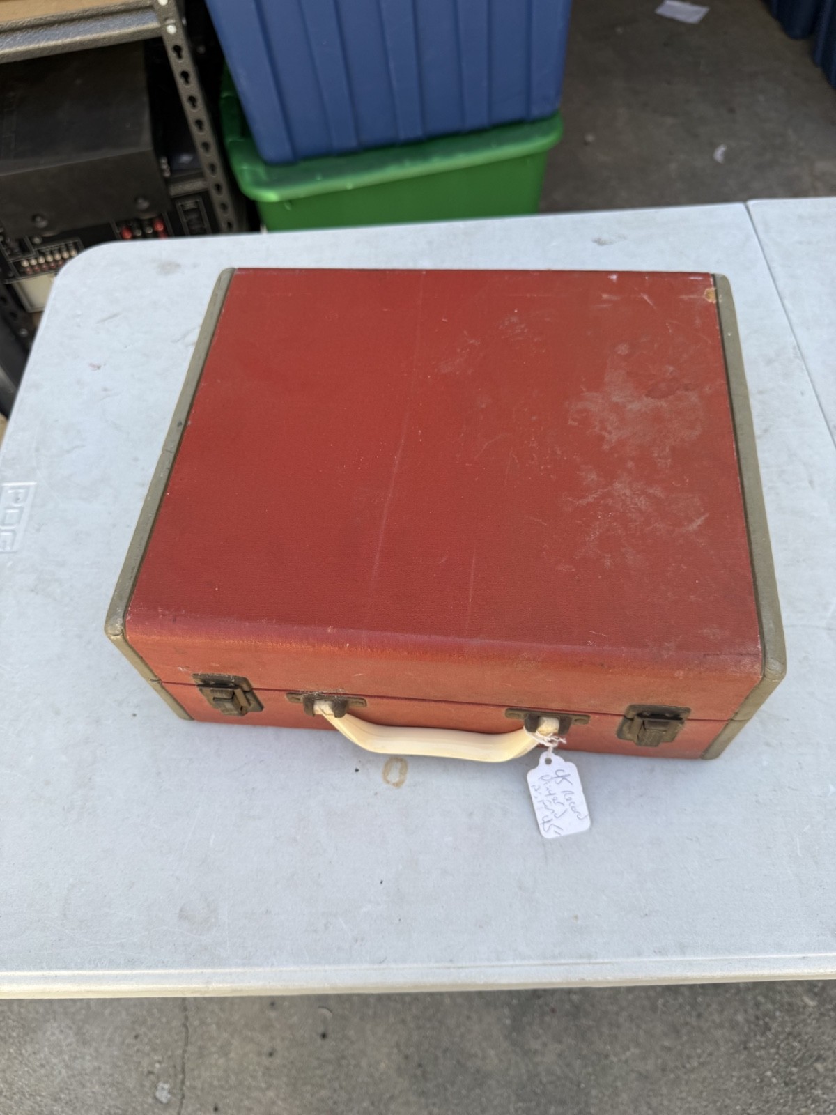 Wards airline Vintage Record Player 4 speed-doesnt work yt19 Wards airline Vintage Record Player 4 speed-doesnt work yt19