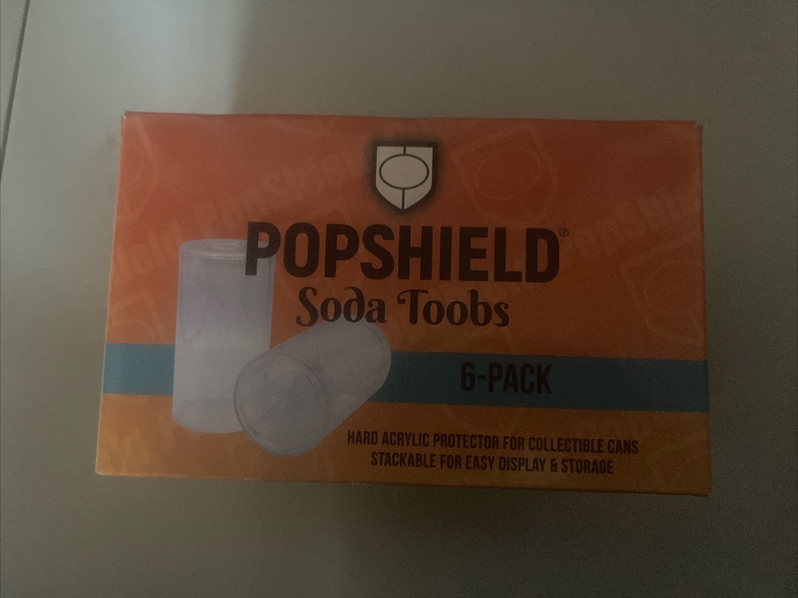 PopShield Soda Toobs - 6pk - Protectors for Funko Soda - Hard Case