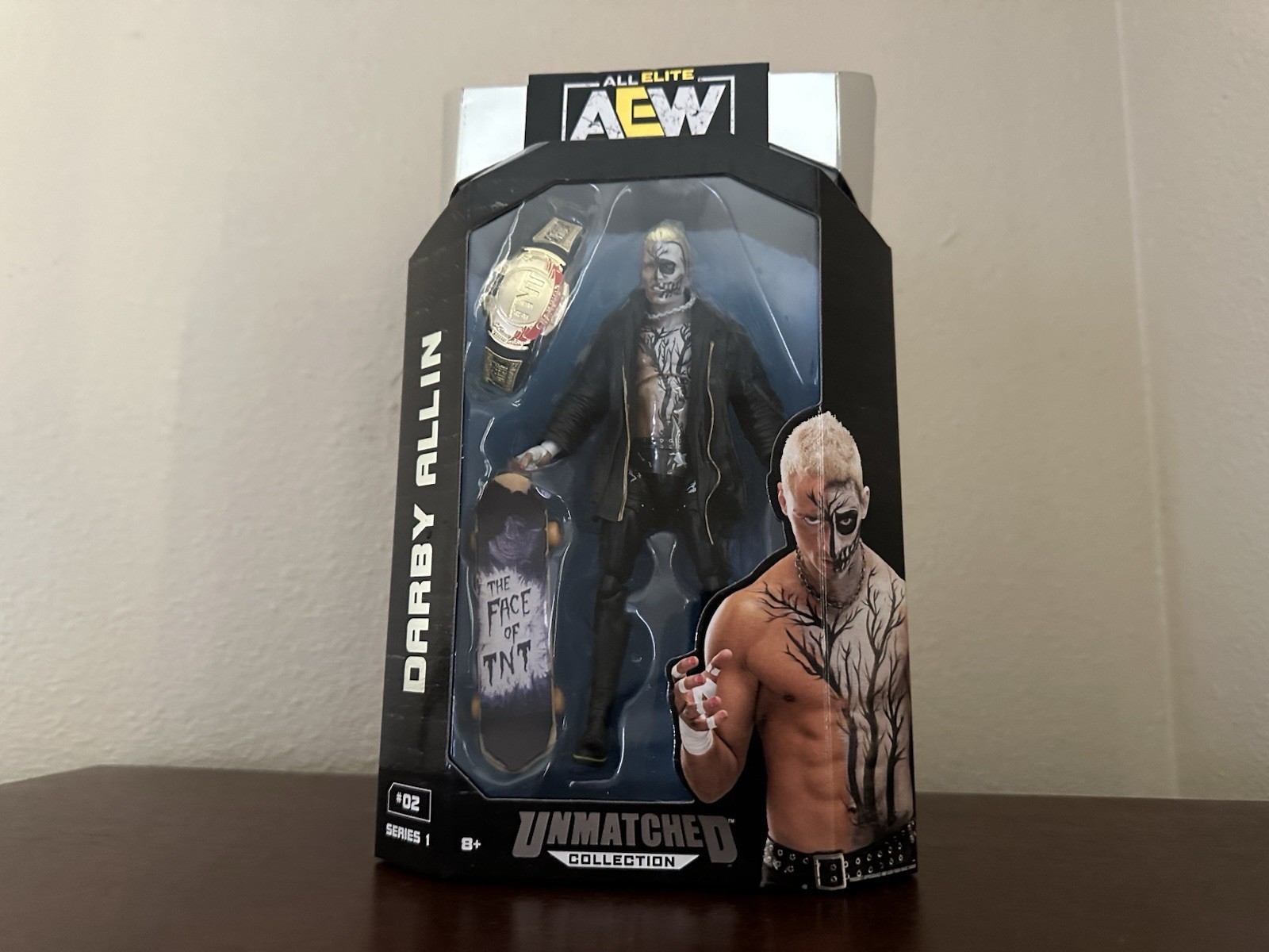 Darby Allin AEW All Elite Wrestling Unmatched Series 1 Action Figure NEW Darby Allin AEW All Elite Wrestling Unmatched Series 1 Action Figure NEW