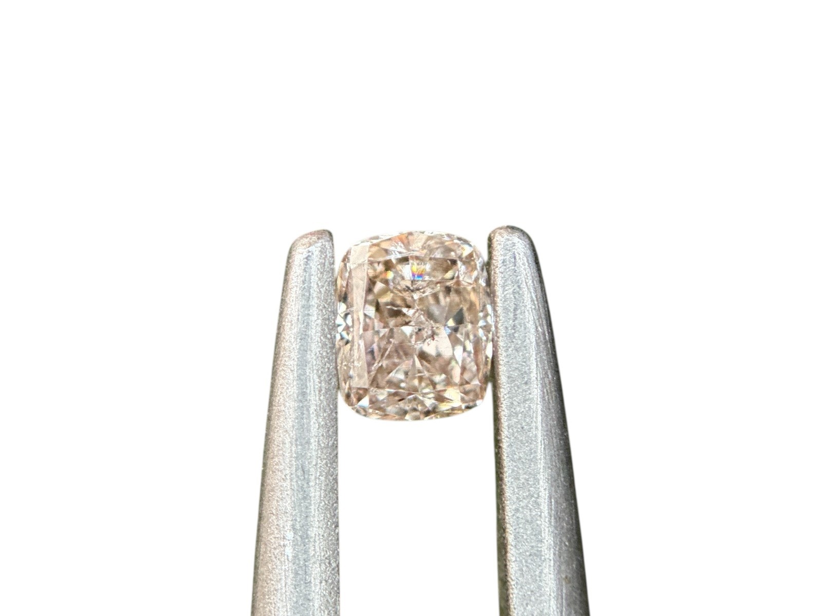 0.14 Carat Fancy Brownish Yellow Natural Loose Diamond Cushion S12 GIL Certified