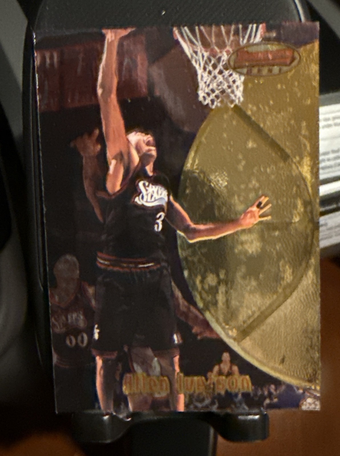 1997-98 Bowman\'s Best - Allen Iverson #38 1997-98 Bowman\'s Best - Allen Iverson #38