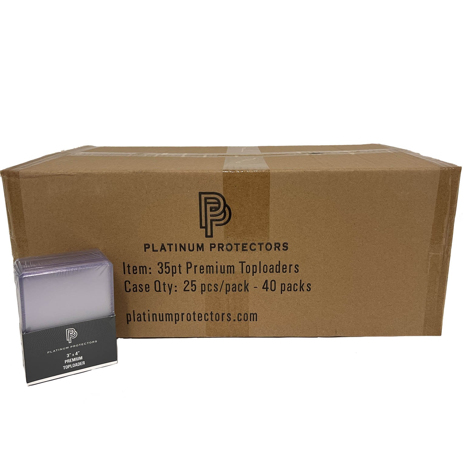 1000 Top Loaders Full Case of Platinum Protectors Premium Toploaders 1000 Top Loaders Full Case of Platinum Protectors Premium Toploaders