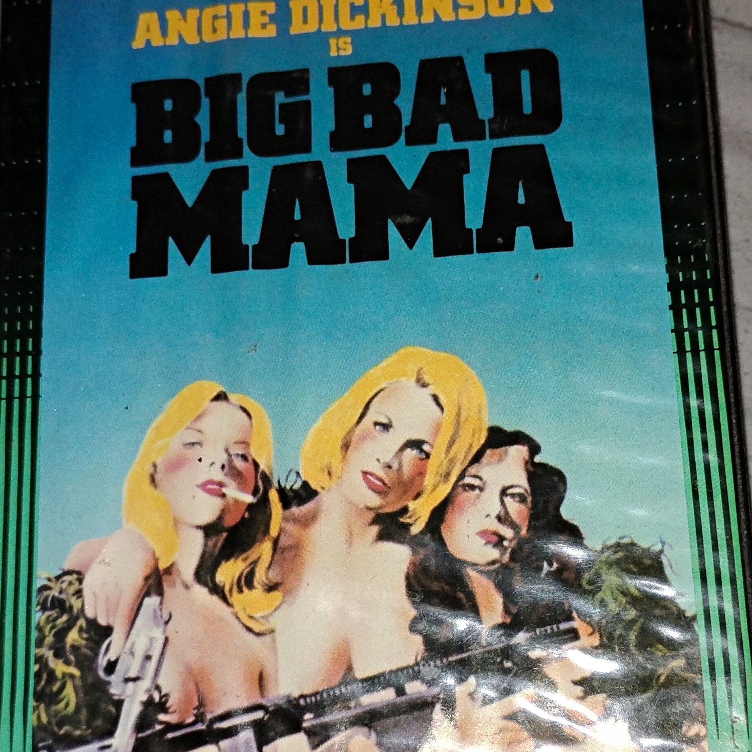 VINTAGE Big Bad Mama VHS Warner Home Video