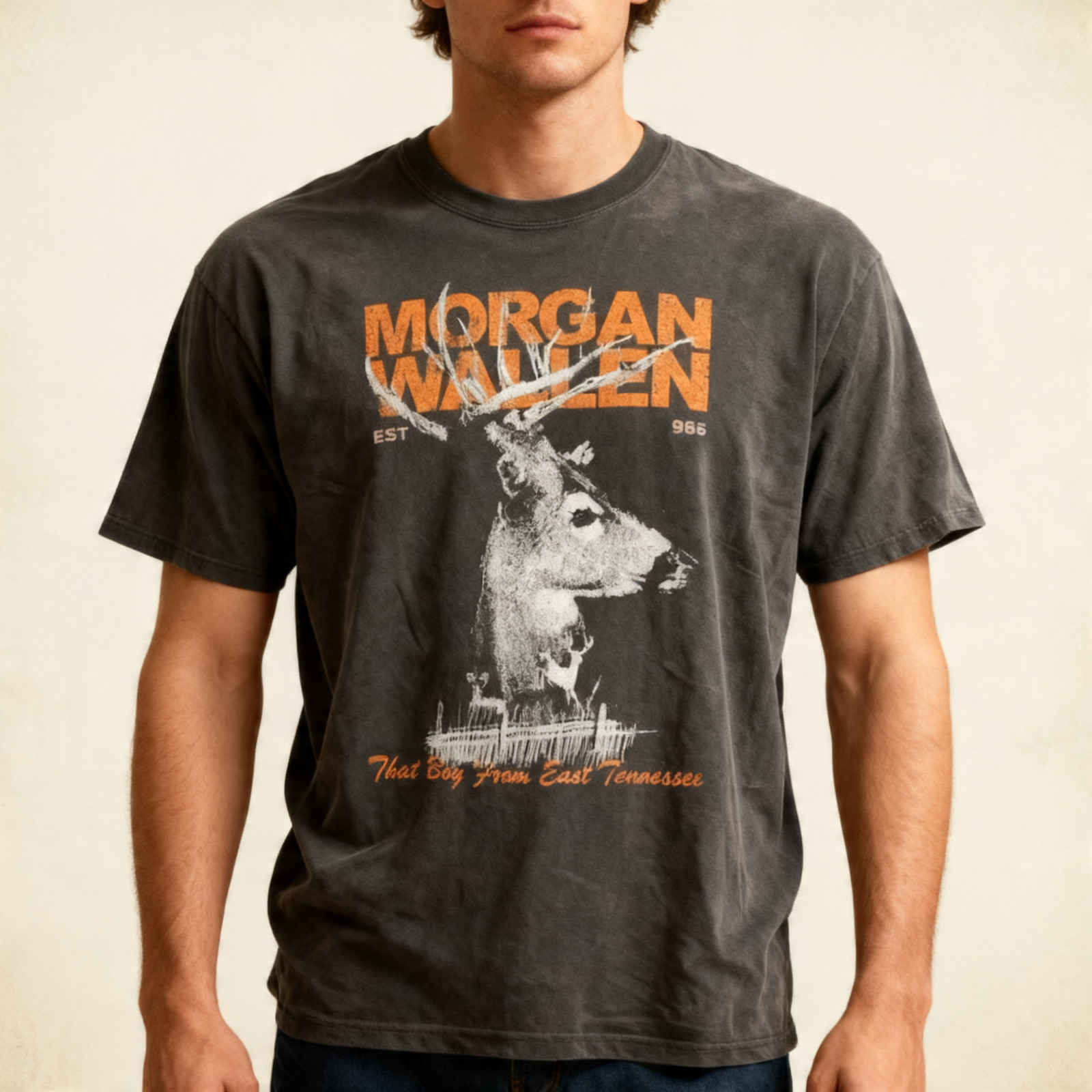 Morgan Wallen rare Design black short sleeve Unisex T shirt vtg