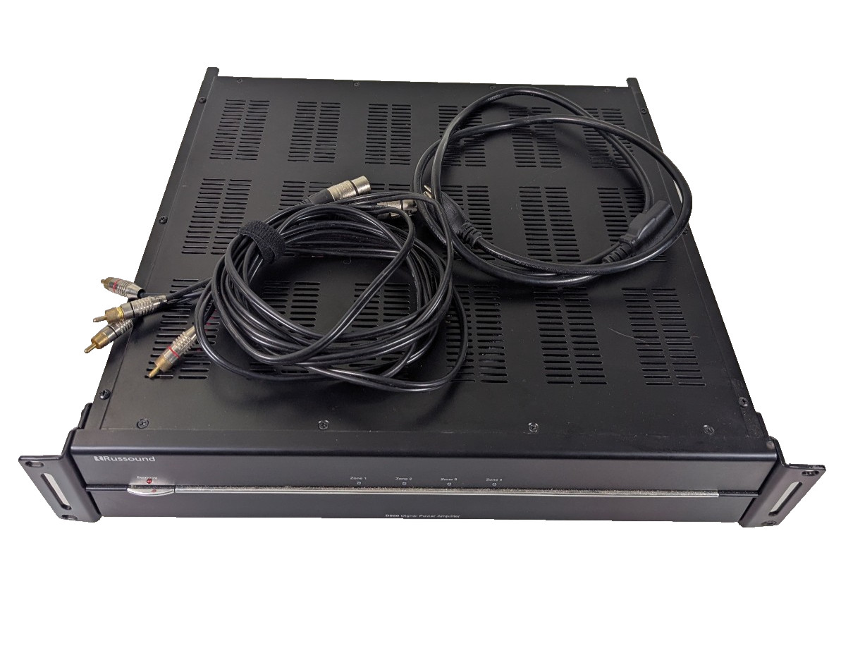 Russound D850 Power Amplifier Tested W/Pair of speaker wire Russound D850 Power Amplifier Tested W/Pair of speaker wire