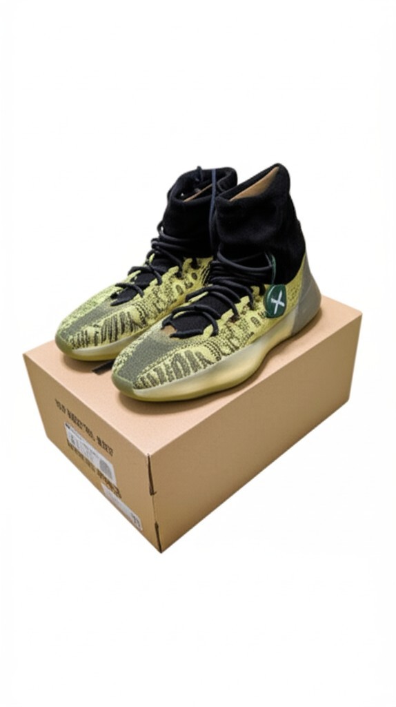 Size 11 - adidas Yeezy Basketball Knit Energy Glow