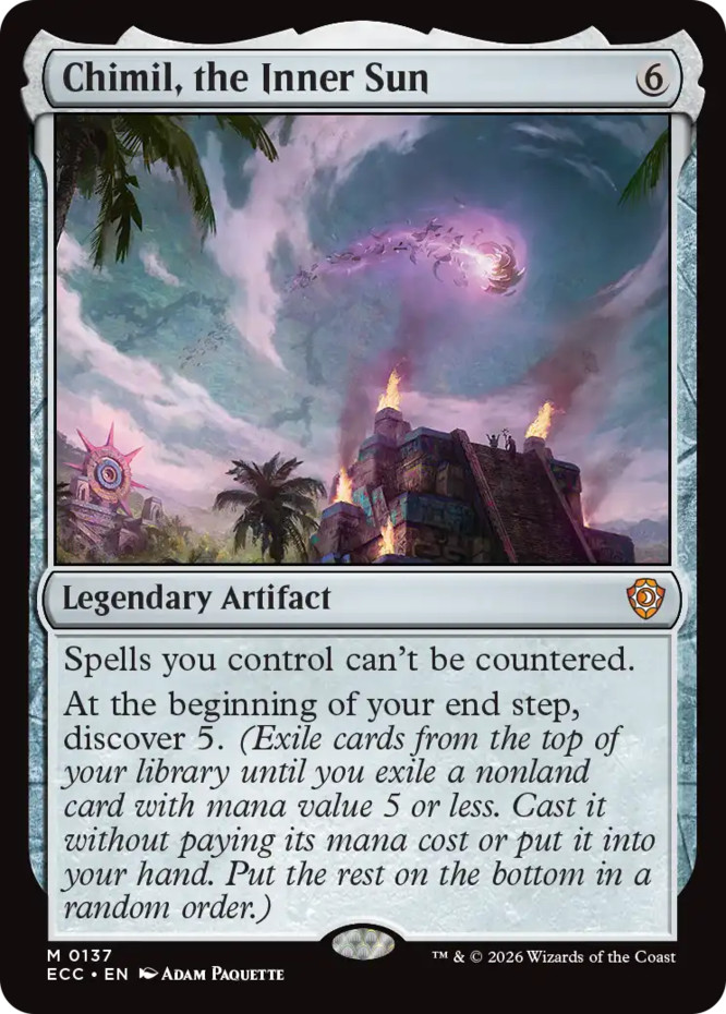 Chimil, the Inner Sun NM-Mint Commander: Lorwyn Eclipsed MTG